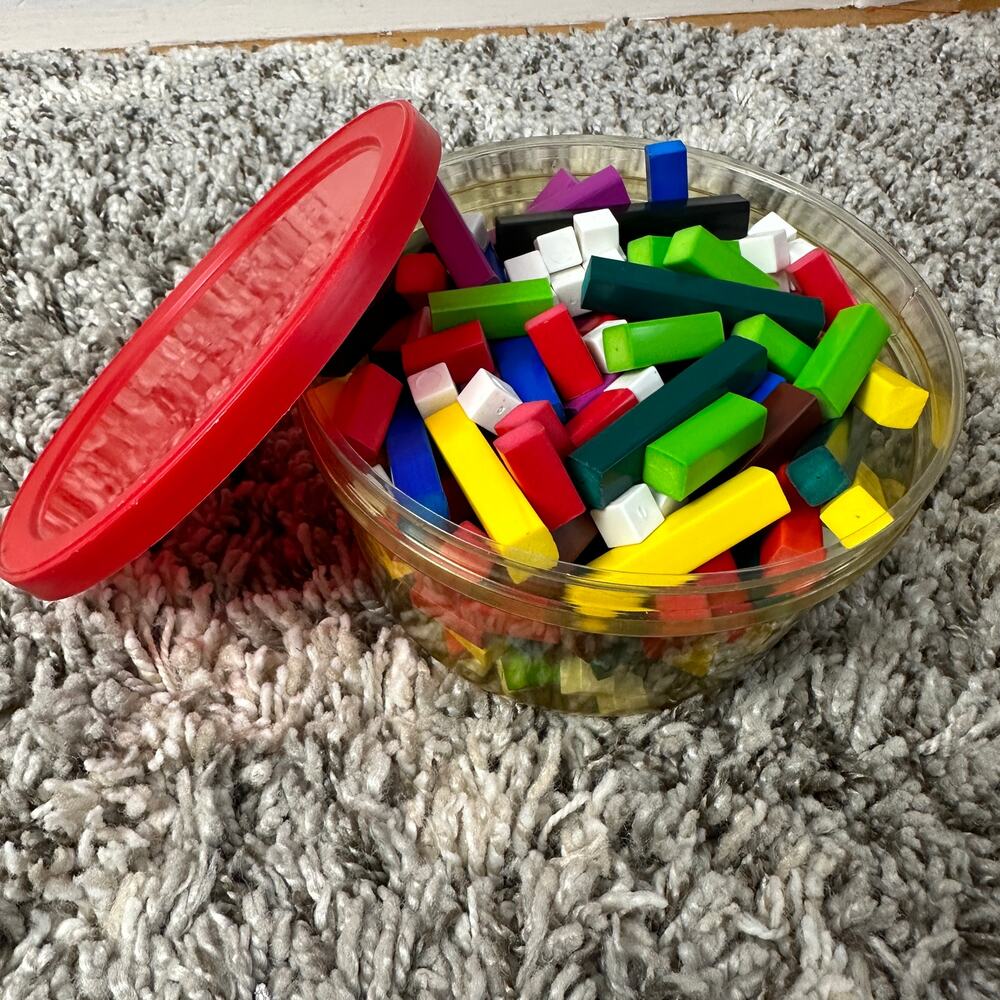 Learning Resources Blocks Small Group Set Counting Sticks Math Manipulative - Picture 9 of 13